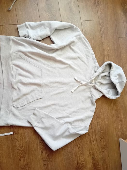 Szara bluza z kapturem kangur Must Have 2XL grubaL