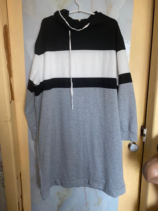 Платье туника свитшот большой размер