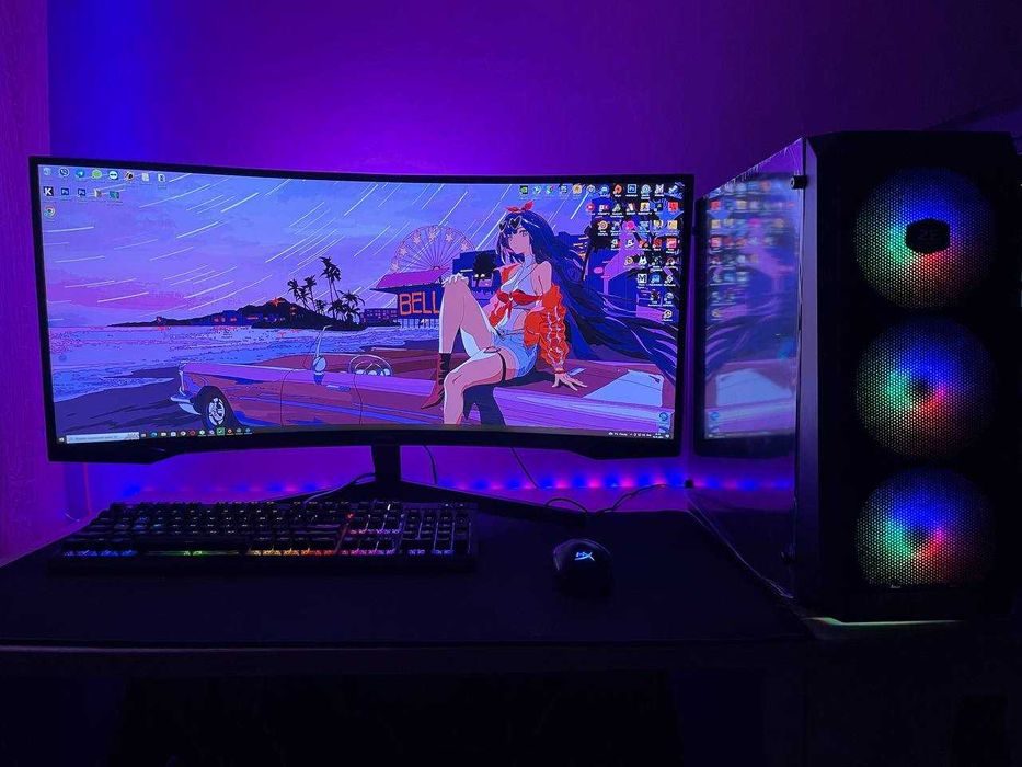 Ігровий ПК RTX 3070/INTEL core i7/16gb/480GB SSD Игровой компьютер