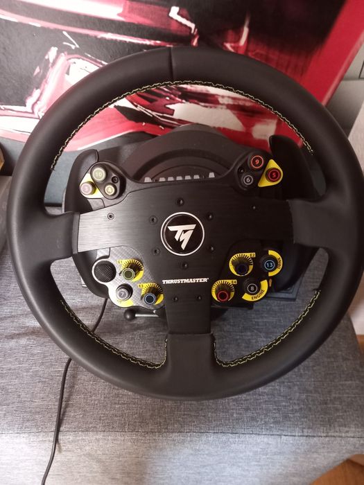 Baza thrustmaster servo base + kierownica evo r32 leather