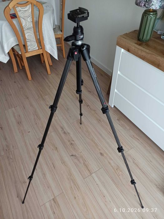 Statyw do aparatu Manfrotto 732CY + głowica 484 RC2