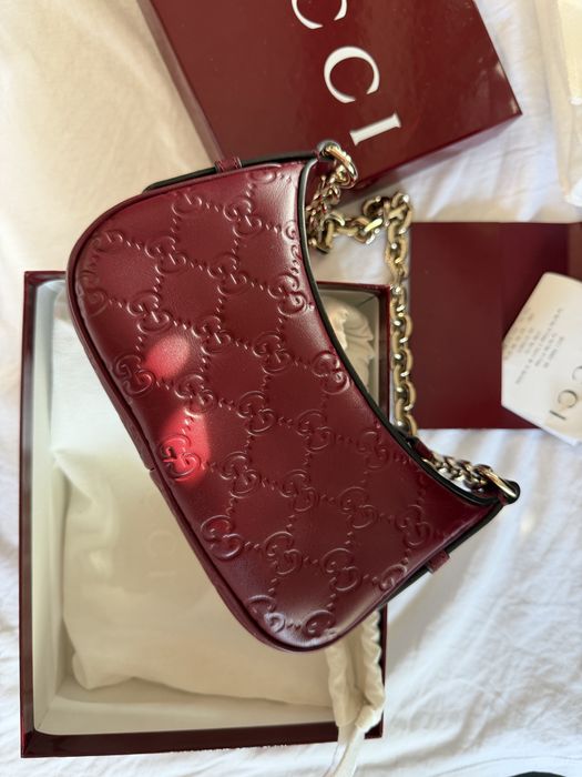 Gucci GG Emblem Mini Shoulder Bag