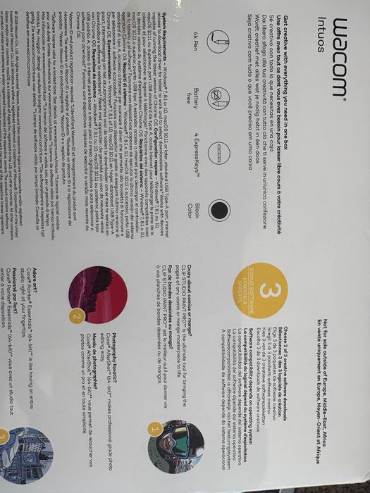 Mesa digitalizadora wacom