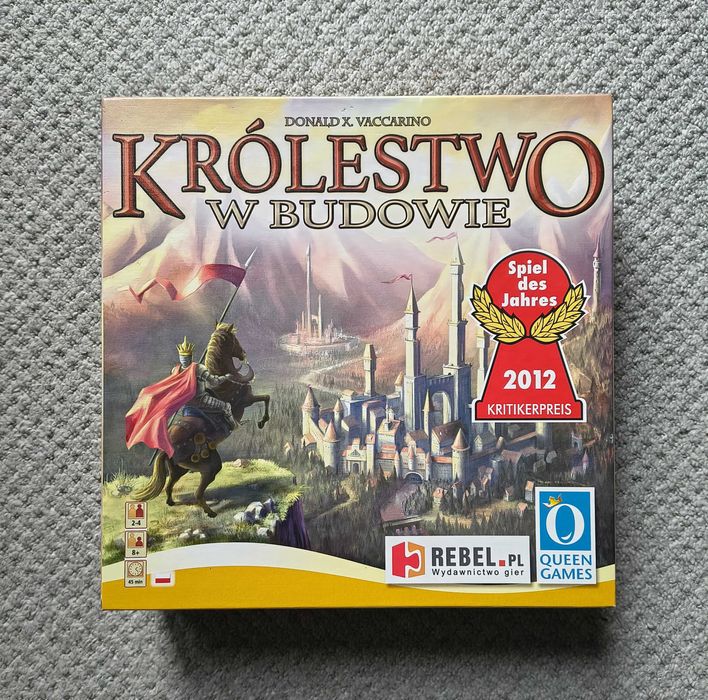 Królestwo w budowie - gra planszowa