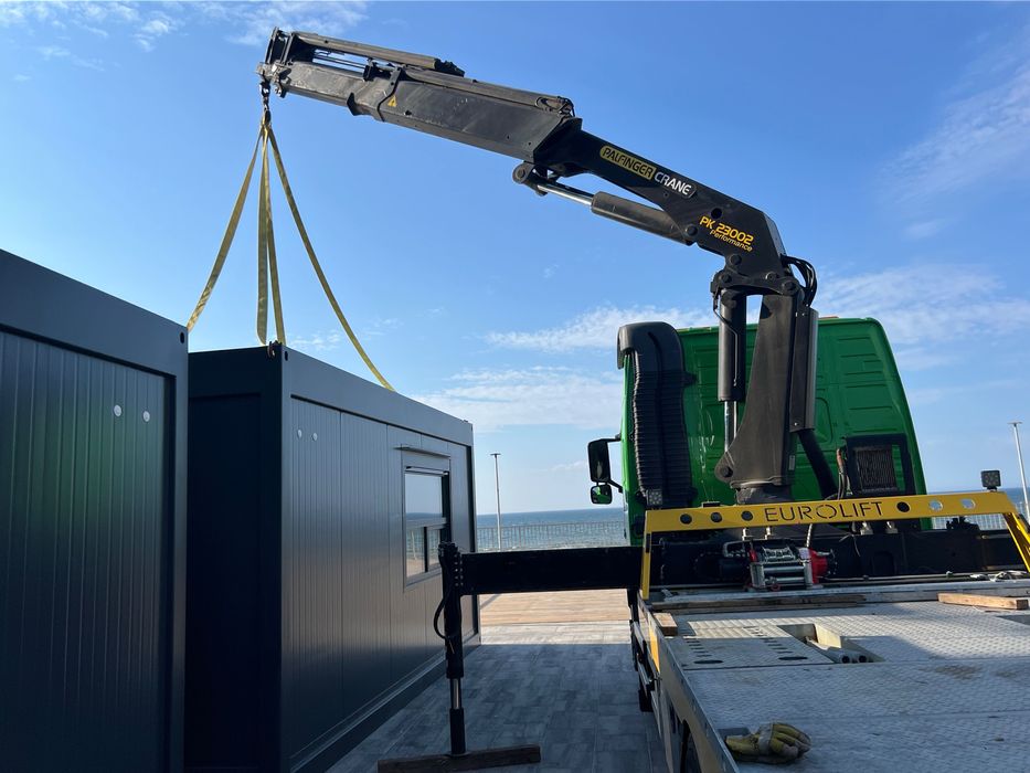 Usługi HDS transport Łodzi, domki, kontenery.