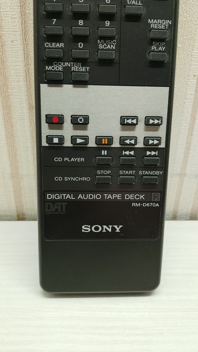 SONY RM-D670A DAT Digital Audio Tape Deck