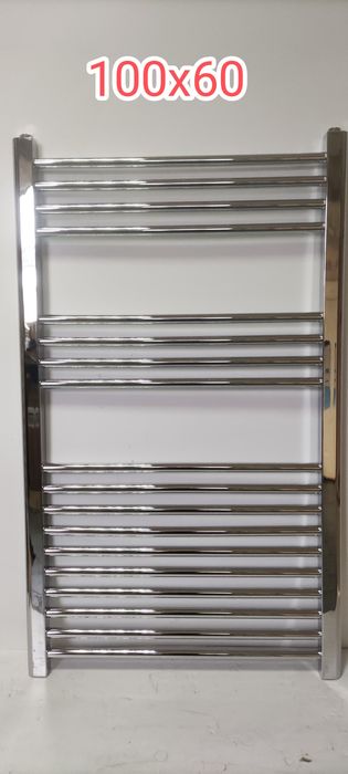 Grzejniki dekoracyjne łazienkowe chromowane chrom Nowy zawory +inne