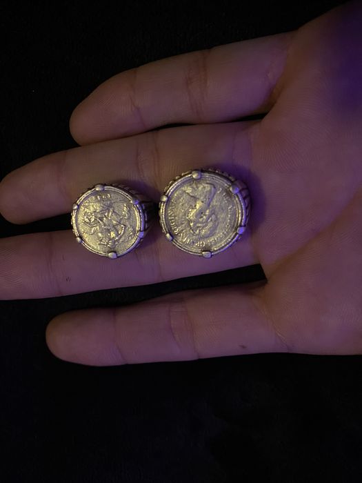 Conjunto de libras em prata