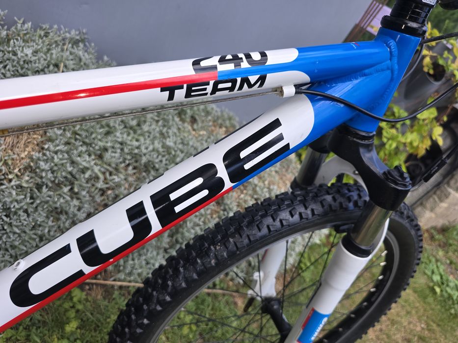 CUBE – firmowy rower górski  – amortyzator przód , koła 24 cale