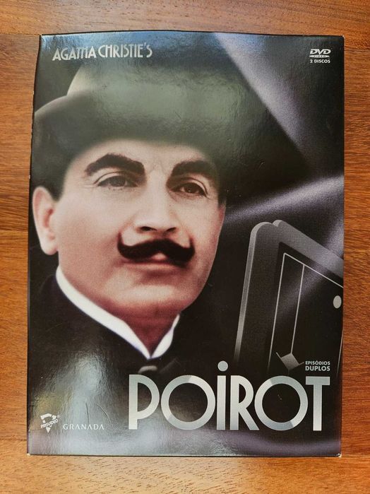 DVD Poirot Agatha Christie - Episódio Duplo
