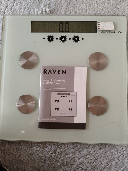 Waga łazienkowa na baterie