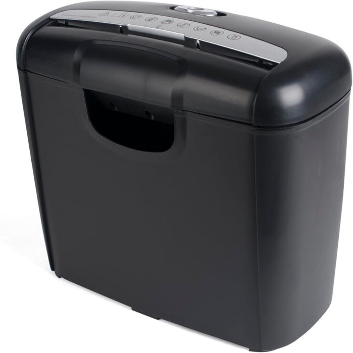 Шредер Pavo на 6 листів А4 одночасно, обʼємом 10л.