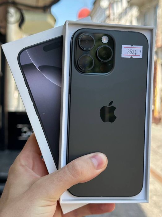 Apple iPhone 16 Pro Max 256gb Black 512гб Natural 1тб Desert Neverlock акуми 91-95-100%