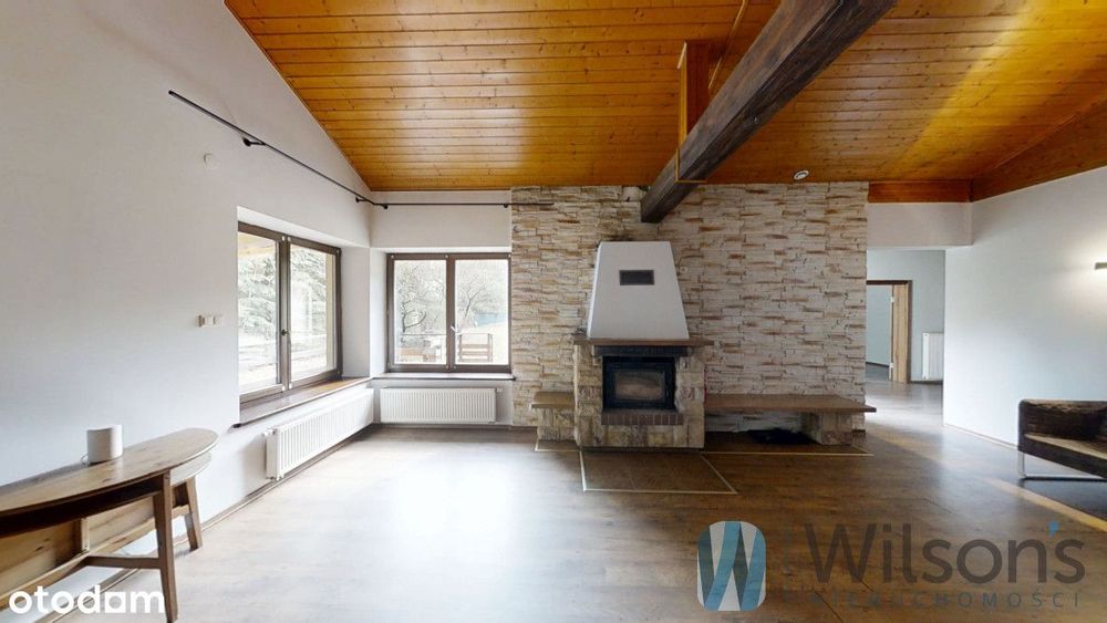 Parterowy dom 156 m na działce 9130m2