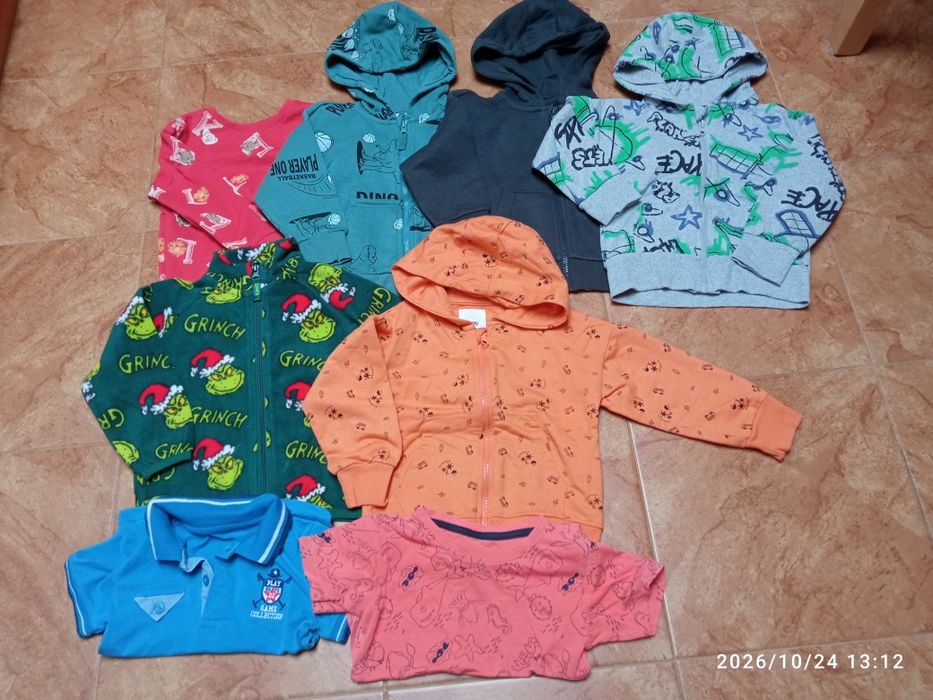 Bluzy dziecięce rozm.98 - chłopięce
