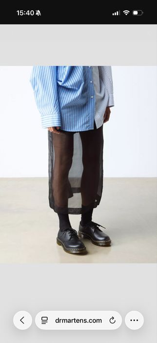 Dr.martens 1461 virginia leather oxford shoes