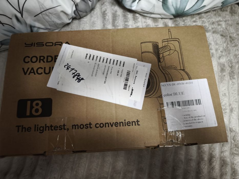Aspirador com Fio YISORA I8 6Em1 23Kpa Forte Potência de Aspiração 600