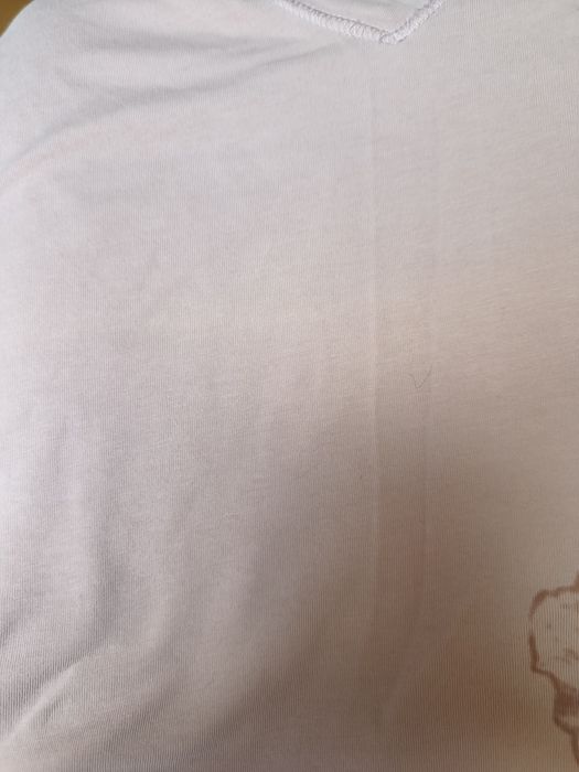 Beżowy t-shirt Armani Jeans M