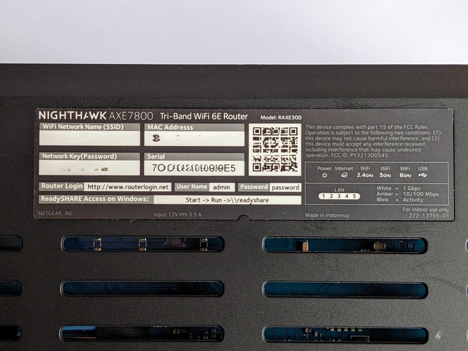 Netgear Nighthawk RAXE300 WiFi Router