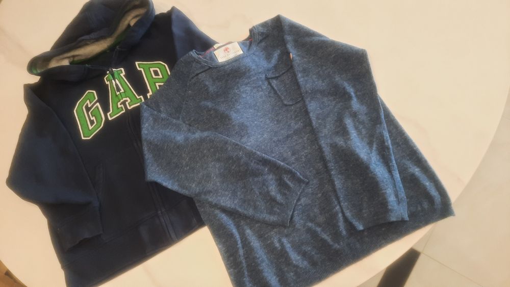 Bluza GAP i sweterek ZARA Kids 8-10 lat (140 cm)