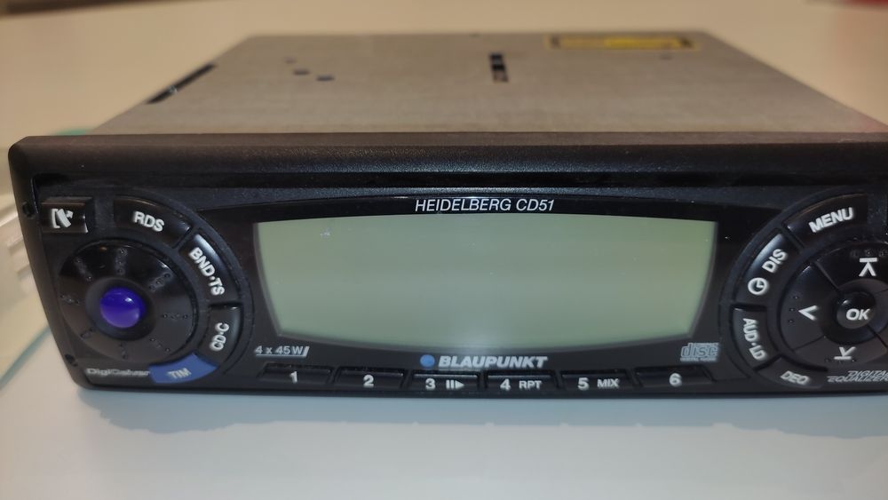 Autoradio Blaupunkt Heidelberg cd51 - Avariado