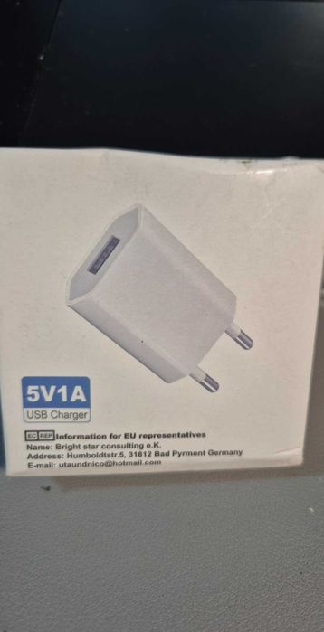 2-częściowa uniwersalna ładowarka USB, ładowarka do iPhone'a