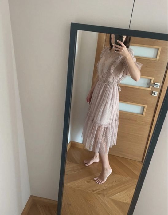 Sukienka damska, rozmiar XS.