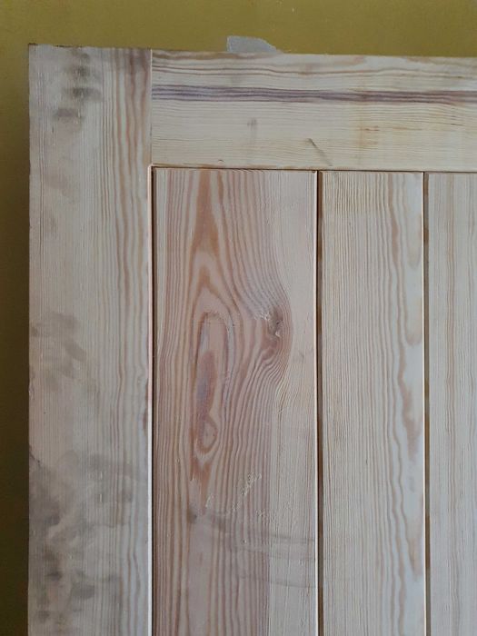 Drzwi  loftowe drewniane