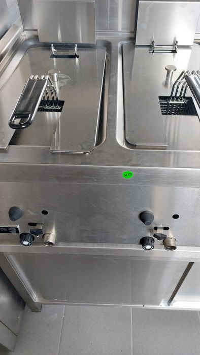 Fritadeira 2 cubas a Gás - Fagor