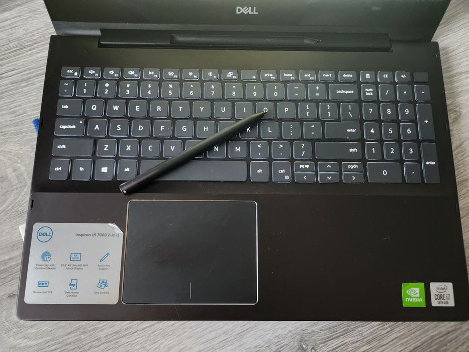 Ігровий Dell Inspiron 7591 2n1_Core i7-10510U_GeForce MX250_15.6" 4K I