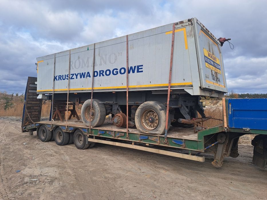 Transport maszyn budowlanych