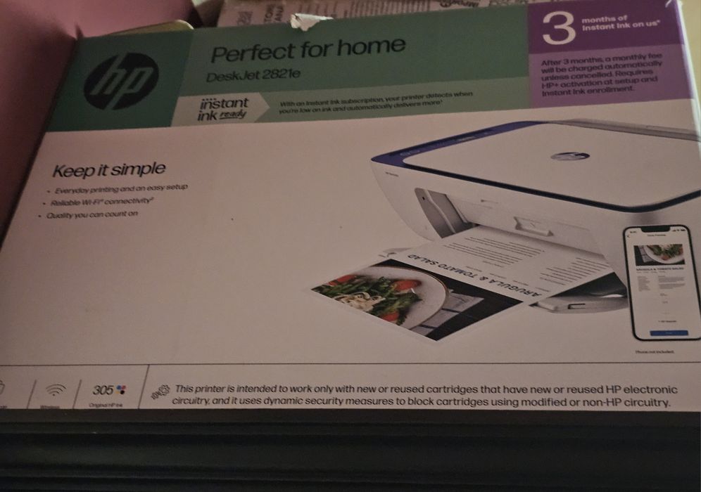 Impressora HP DeskJet 2821e
