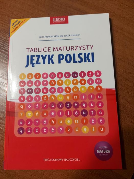 Podręcznik język polski tablice do matury