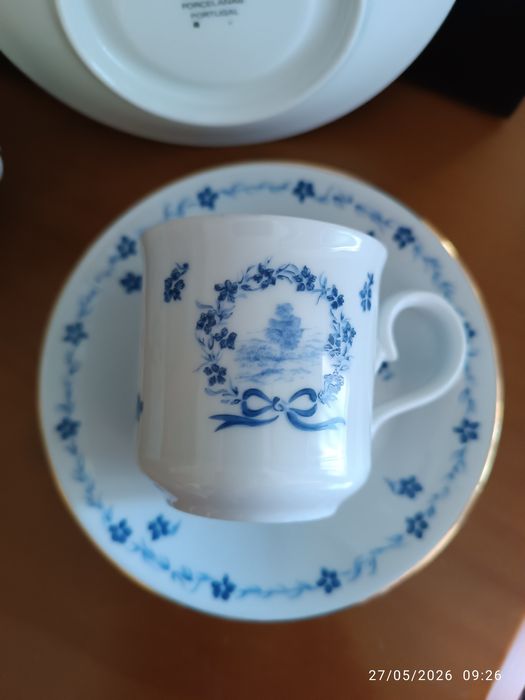 CHÁVENAS de café de porcelana SPAL
