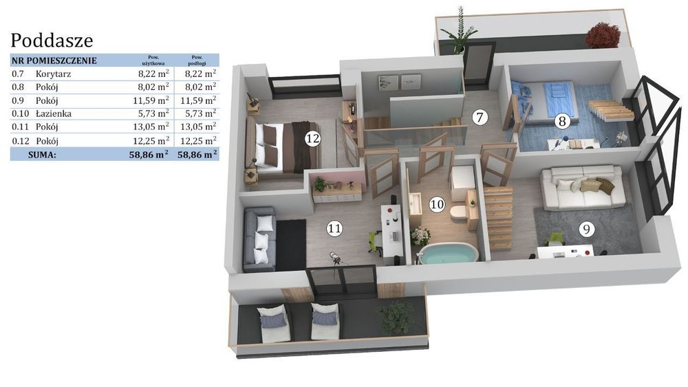 *OSTATNI*Dom jednorodzinny w zabudowie bliźniaczej-130m2 pierwszy etap