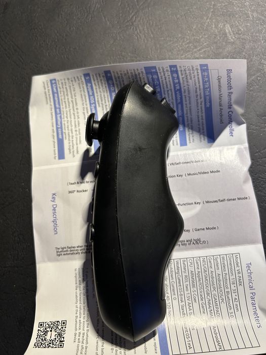 Bt Trigger VR Pilot Do urz. Mobilnych Android i iOS