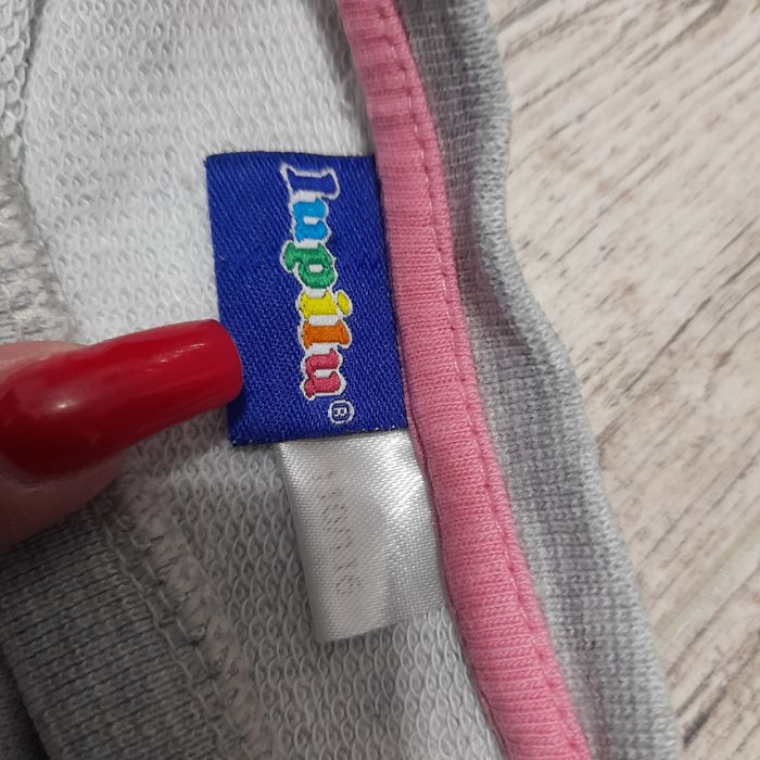 Szara tunika 110 cm Lupilu