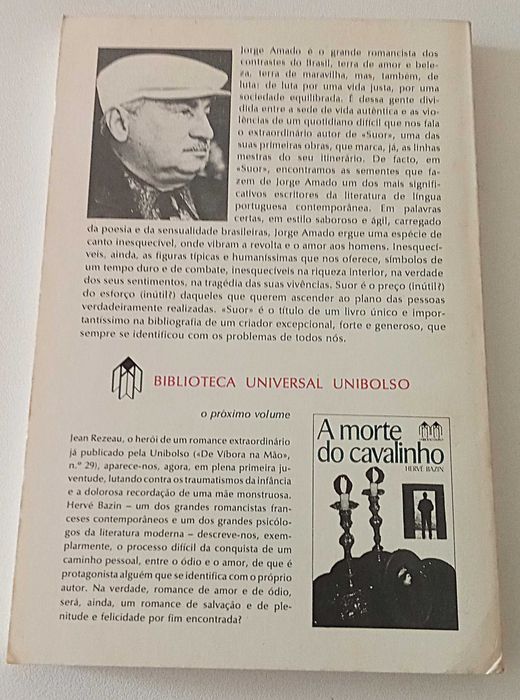 Suor, de Jorge Amado,   PORTES GRÁTIS*
