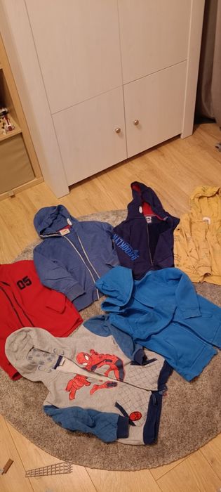 Ogromny zestaw ubrań paka chłopiec chłopak 122/128