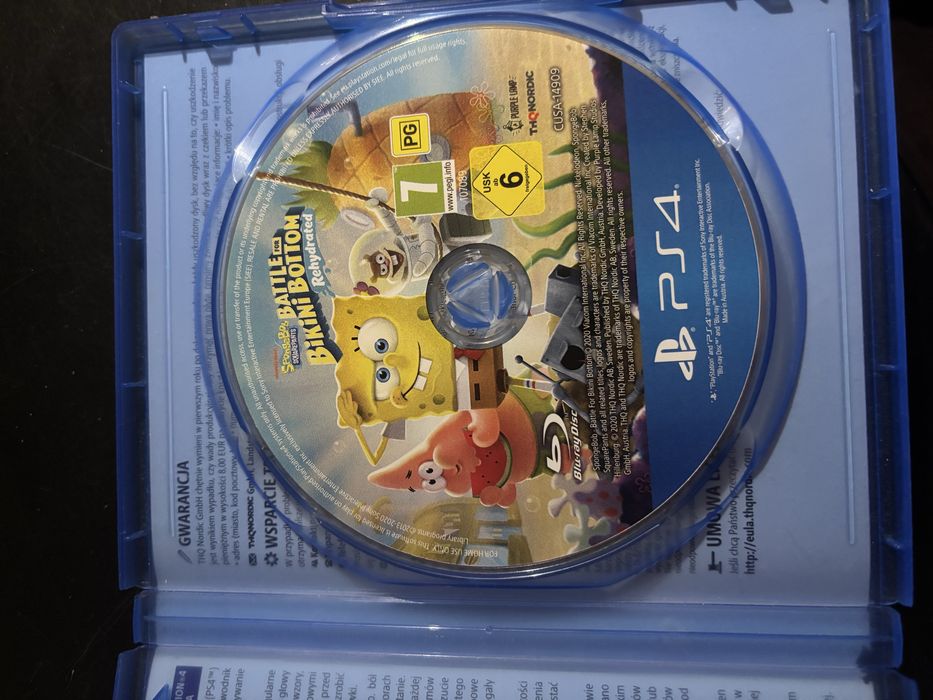 Gra SpongeBob PS4