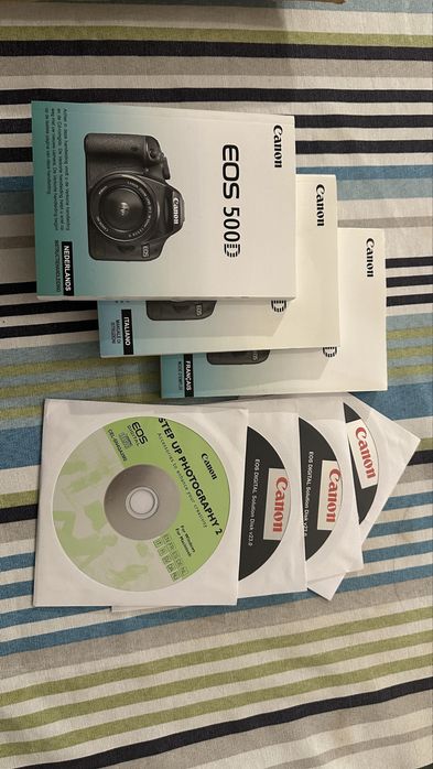Canon EOS 500D oprogramowanie i manuale