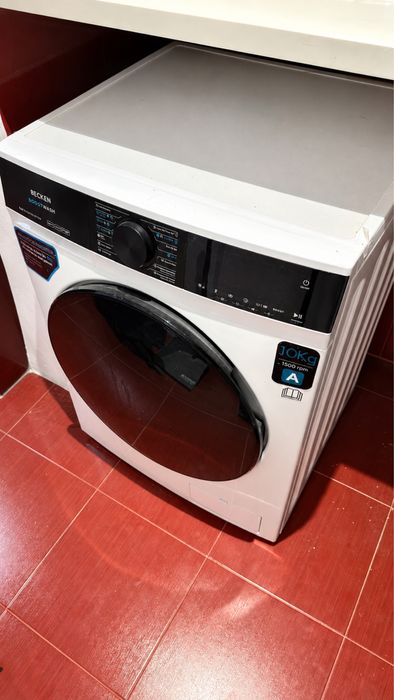 Máquina Lavar e Secar BECKEN 10 kg — Como Nova + Garantia