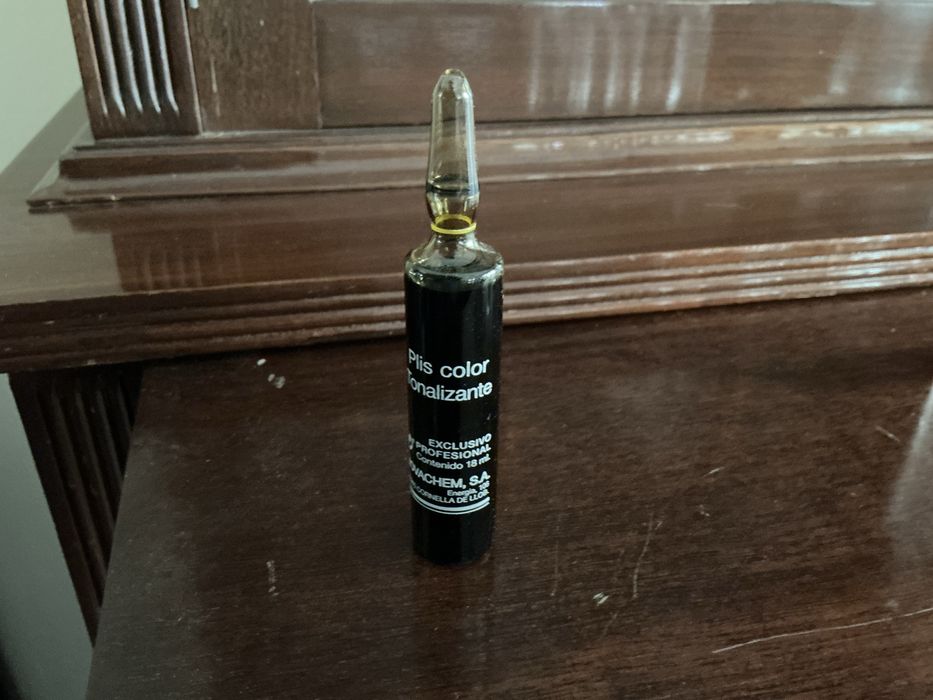 Ampolas para fixar penteados