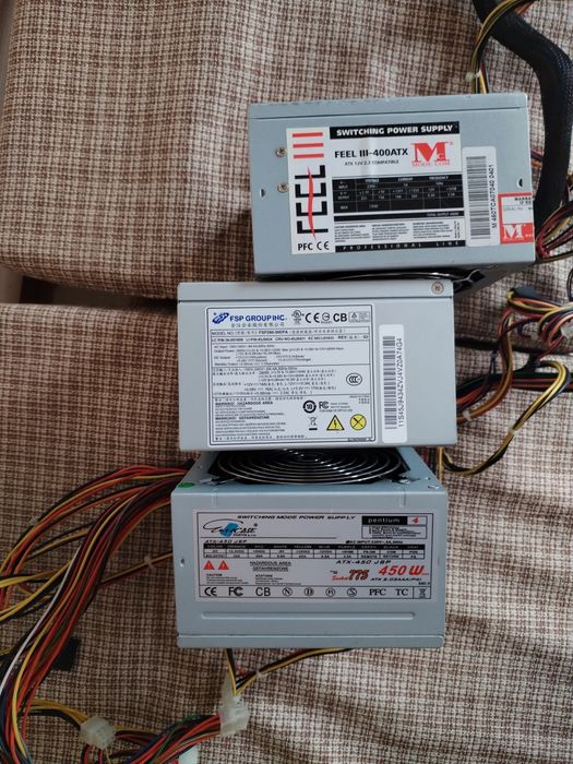 Hdd 200 i 400 gb і Блоки живлення