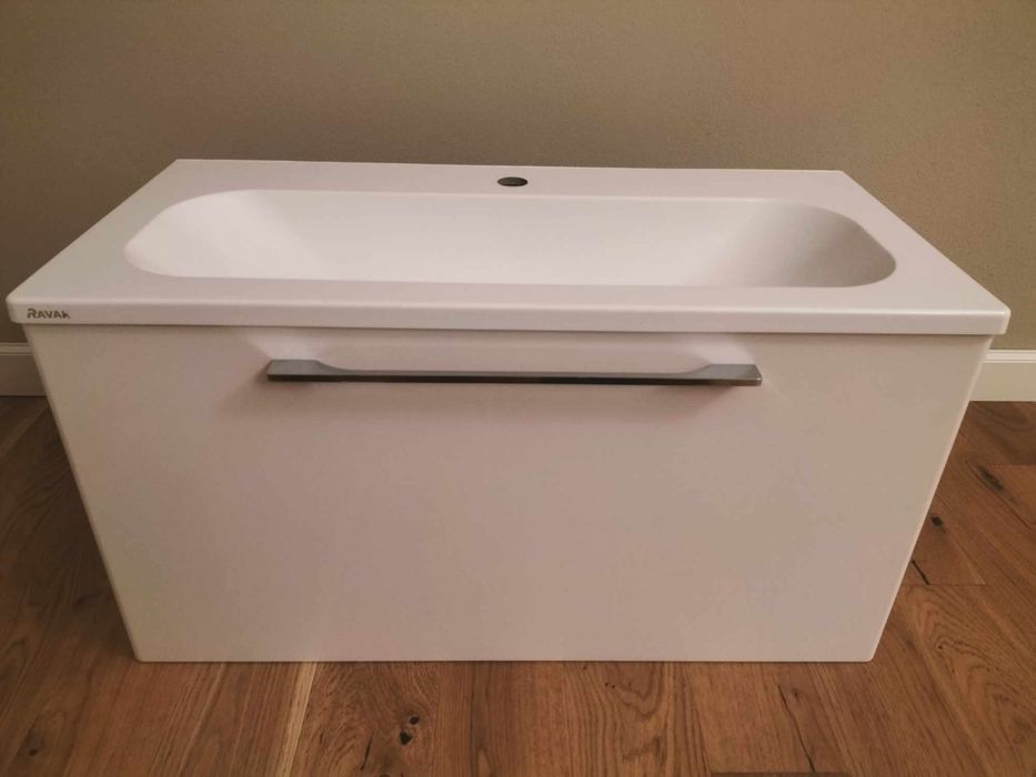 umywalka i szafka pod umywalkę - Ravak Ring 80cm