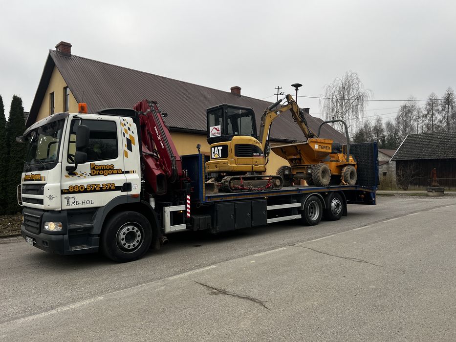 Usługi Hds laweta transport maszyn