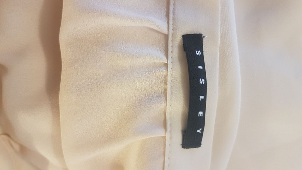 Asymetryczna kremowa spodnica Sisley rozm.L