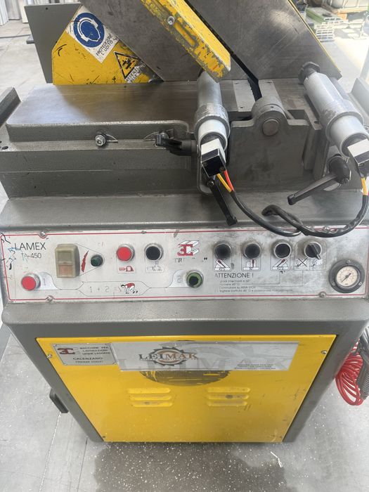 Maquina de corte de aluminio Lamex 450