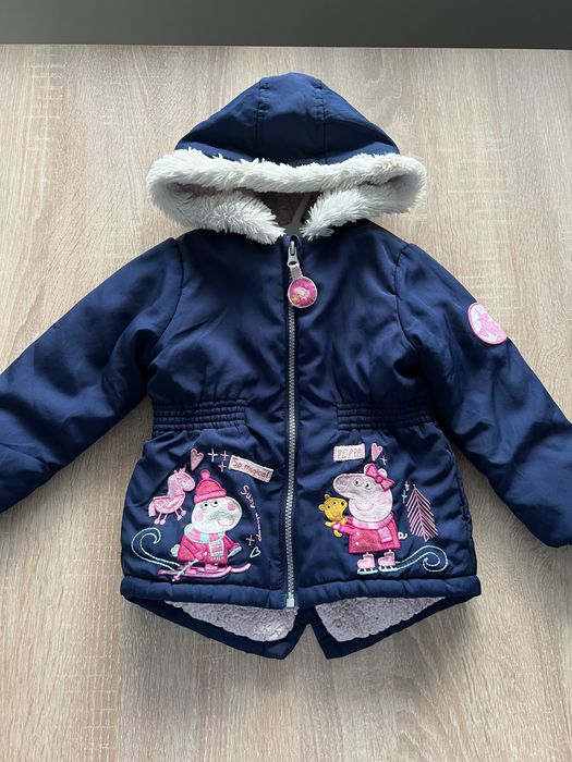 Peppa super kurtka dziewczęca ocieplana dziewczęca 86 cm!