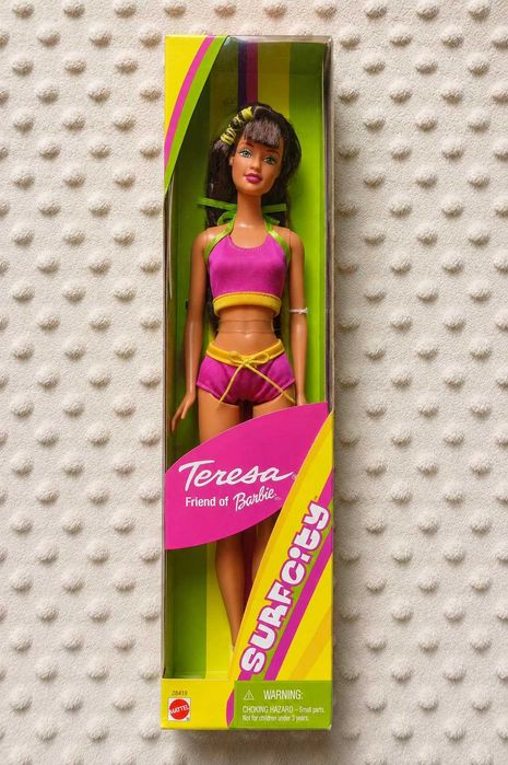 Mattel Barbie Surf City 2000 rok Cała Kolekcja